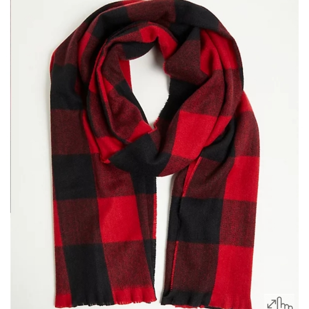 Torrid Buffalo Check Blanket Scarf